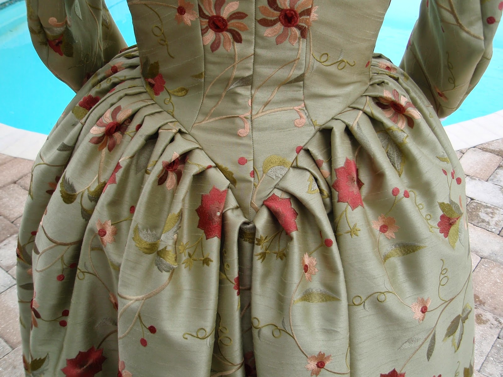 The Antique Sewist 1780s Robe a l Anglaise 2 Dresses